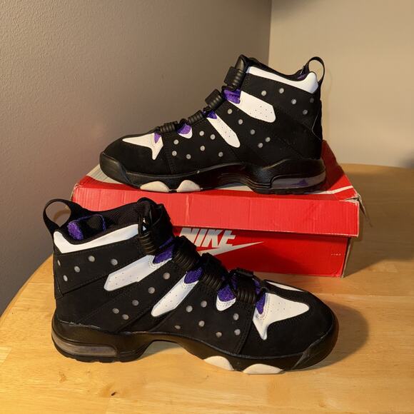 Nike Air Max 2 CB 94 OG 2023 Black Purple FQ8233-001 Size 9.5 Men’s 11 W OG BOX main image 4
